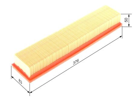 Повітряний фільтр bosch 0986TF0031