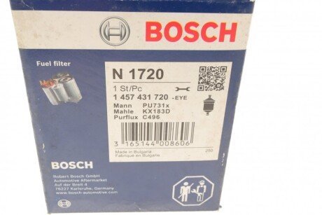 Воздушный фильтр bosch 1457431720