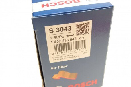 Повітряний фільтр bosch 1457433043