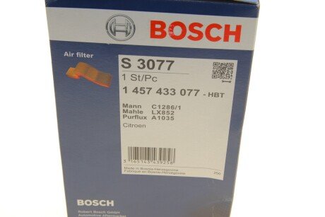 Воздушный фильтр bosch 1 457 433 077