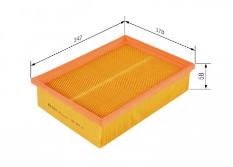 Повітряний фільтр bosch 1457433085