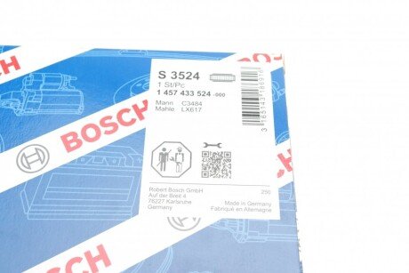 Воздушный фильтр bosch 1457433524