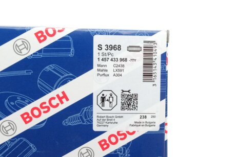 Воздушный фильтр bosch 1457433968