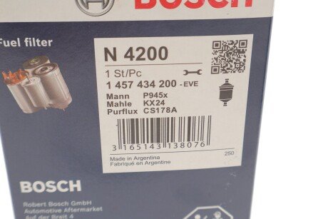 Воздушный фильтр bosch 1 457 434 200