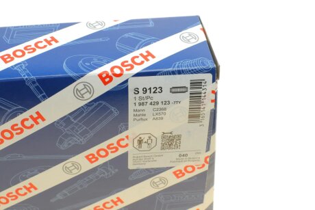 Повітряний фільтр bosch 1987429123