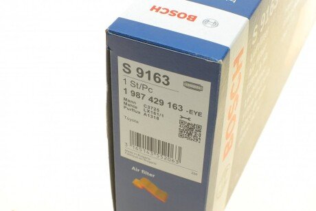 Повітряний фільтр bosch 1987429163