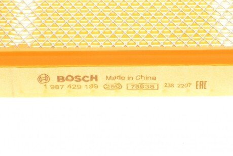 Повітряний фільтр bosch 1987429189