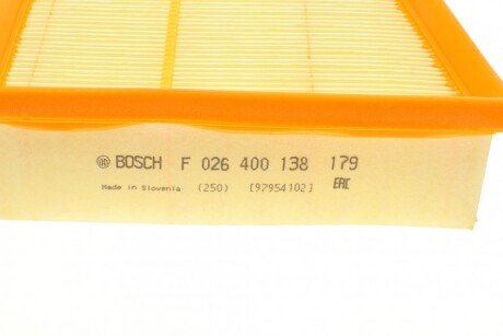 Воздушный фильтр bosch F026400138