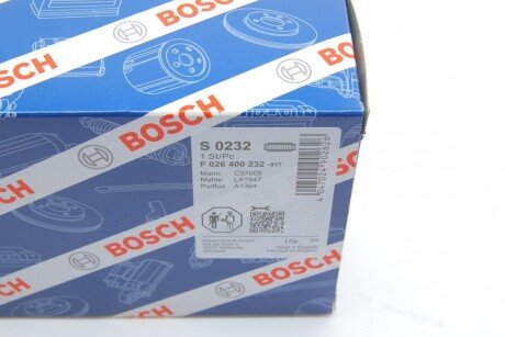 Воздушный фильтр bosch F026400232
