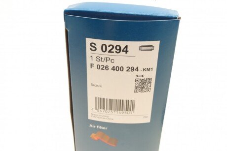 Воздушный фильтр bosch F026400294