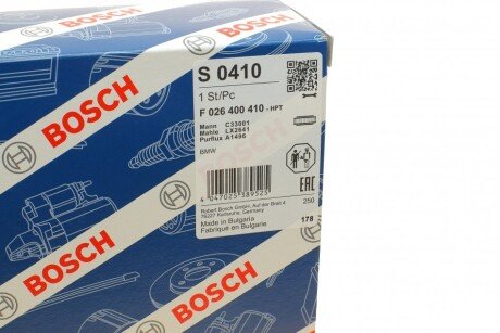 Воздушный фильтр bosch F026400410