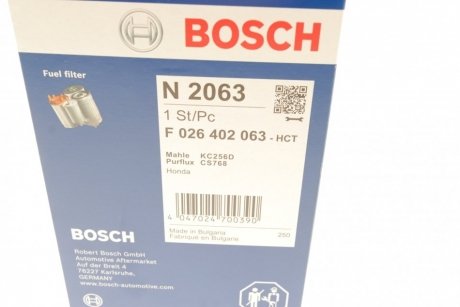 Воздушный фильтр bosch F026402063