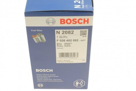 Воздушный фильтр bosch F026402082