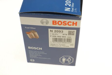 Повітряний фільтр bosch F026402093