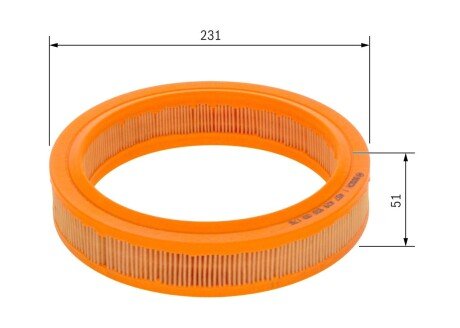 Воздушный фильтр двигателя bosch 1457429920