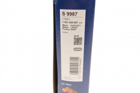 Повітряний фільтр двигуна bosch 1457429987