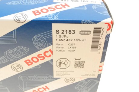 Воздушный фильтр двигателя bosch 1457432183