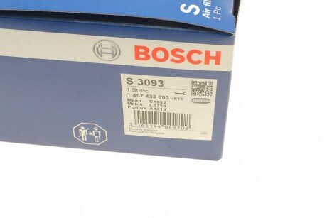 Воздушный фильтр двигателя bosch 1457433093