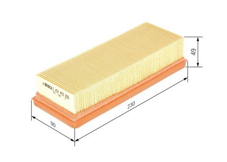 Воздушный фильтр двигателя bosch 1457433255