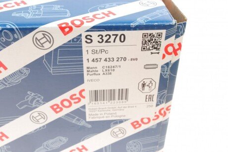 Воздушный фильтр двигателя bosch 1457433270