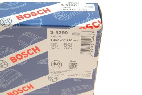 Воздушный фильтр двигателя bosch 1457433290