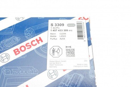 Воздушный фильтр двигателя bosch 1457433309