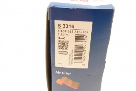 Воздушный фильтр двигателя bosch 1457433316