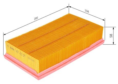 Повітряний фільтр двигуна bosch 1 457 433 577