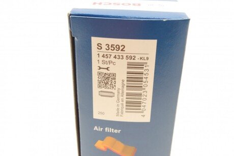 Воздушный фильтр двигателя bosch 1457433592