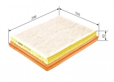 Воздушный фильтр двигателя bosch 1457433655