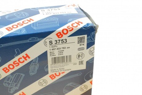 Повітряний фільтр двигуна bosch 1 457 433 753