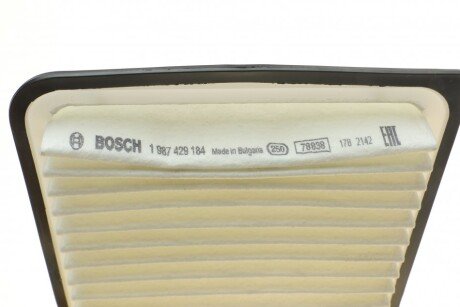 Воздушный фильтр двигателя bosch 1987429184