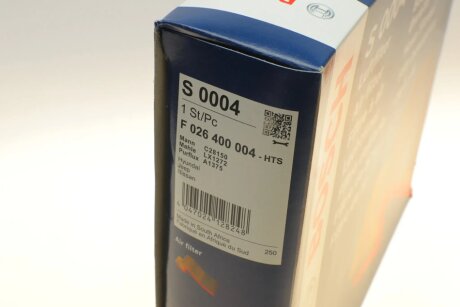 Воздушный фильтр двигателя bosch F026400004