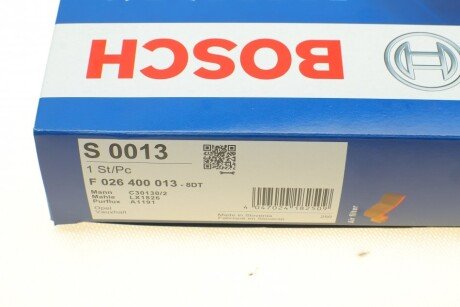 Воздушный фильтр двигателя bosch F026400013