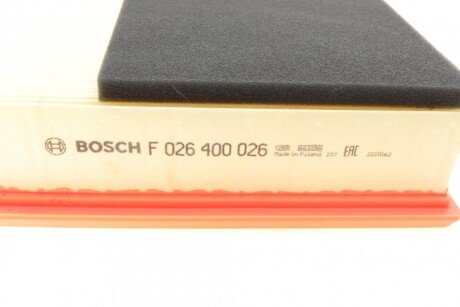 Воздушный фильтр двигателя bosch F026400026