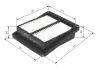 Воздушный фильтр двигателя bosch F 026 400 054