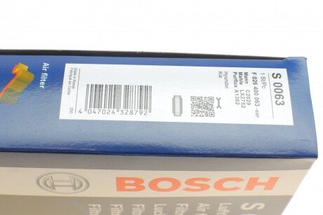 Воздушный фильтр двигателя bosch F026400063