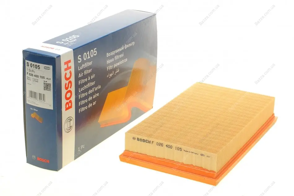 Воздушный фильтр двигателя bosch F026400105