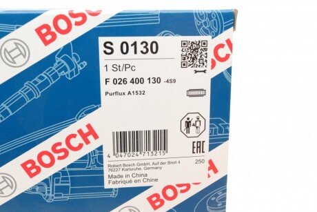 Воздушный фильтр двигателя bosch F026400130