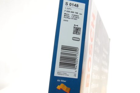 Воздушный фильтр двигателя bosch F026400148