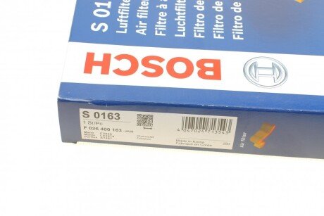 Воздушный фильтр двигателя bosch F026400163