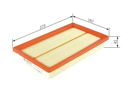 Воздушный фильтр двигателя bosch F026400168