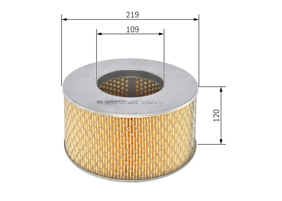 Повітряний фільтр двигуна Bosch F 026 400 193 (фото 1)