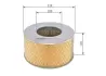 Повітряний фільтр двигуна Bosch F 026 400 193 (фото 1)