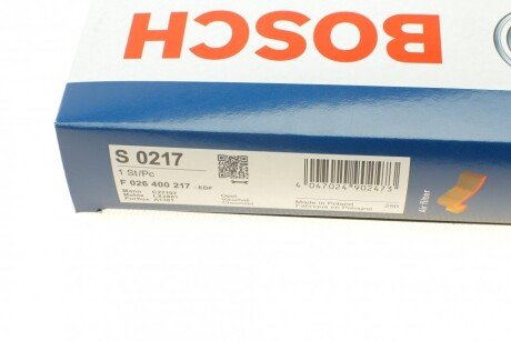 Воздушный фильтр двигателя bosch F026400217