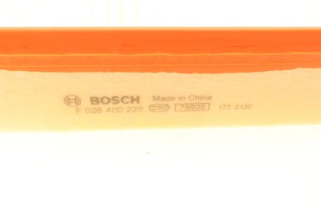 Воздушный фильтр двигателя bosch F026400229