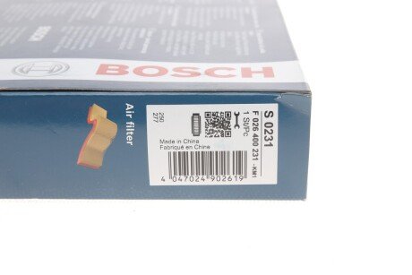 Воздушный фильтр двигателя bosch F 026 400 231