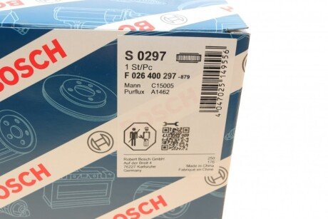 Воздушный фильтр двигателя bosch F026400297