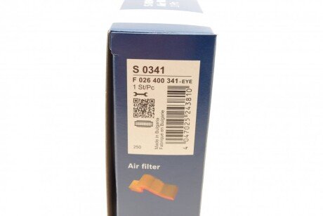 Воздушный фильтр двигателя bosch F026400341
