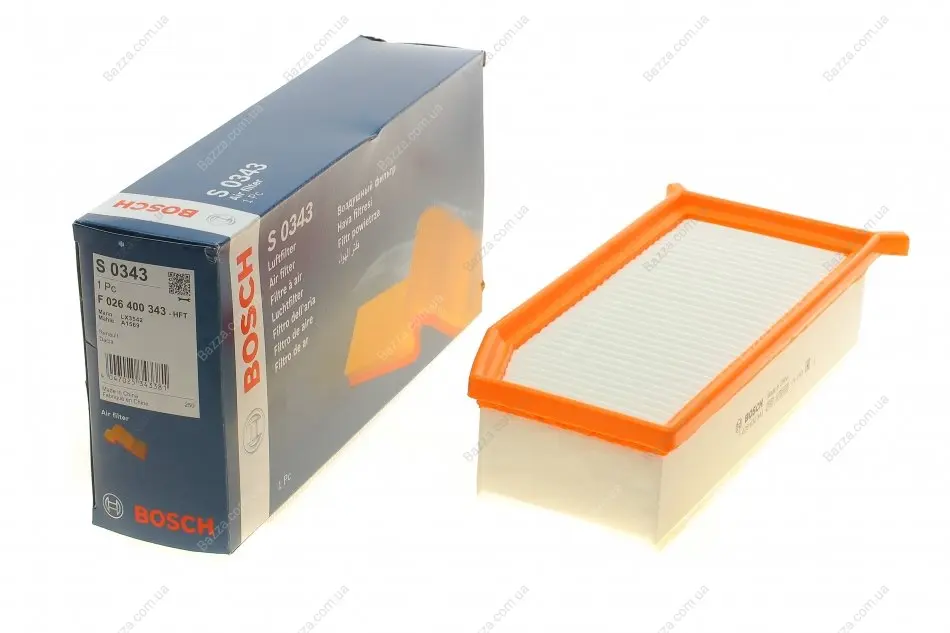 Воздушный фильтр двигателя bosch F 026 400 343